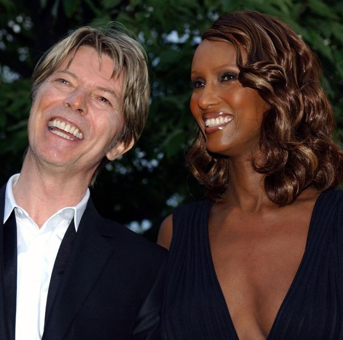 Iman y David Bowie