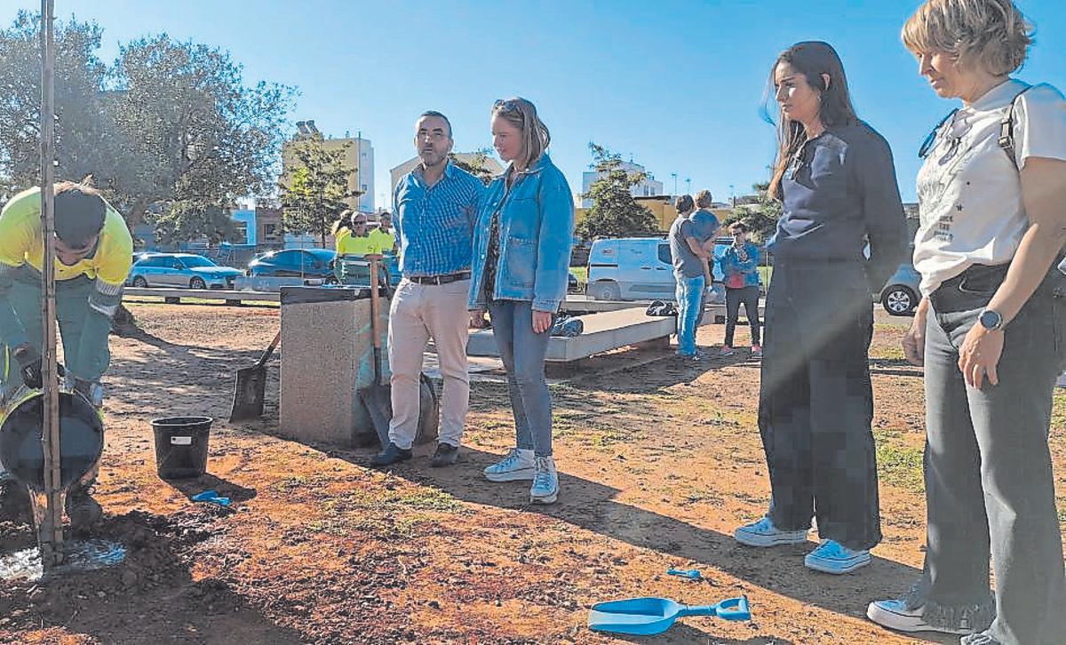 el consistori continua treballant en la plantació d’arbrat i en l’ampliació de zones ombrejades.
