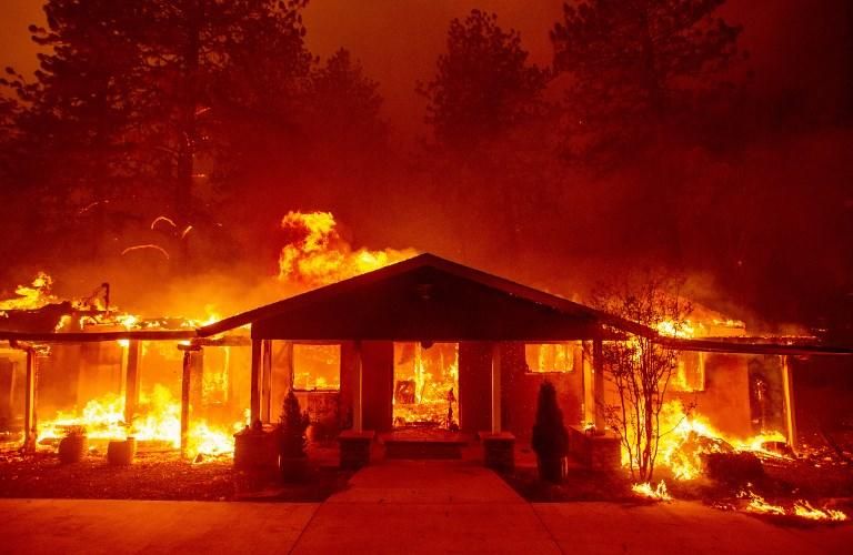 El devastador incendio de California, en imágenes
