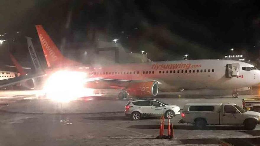 Dos aviones chocan en el aeropuerto de Toronto