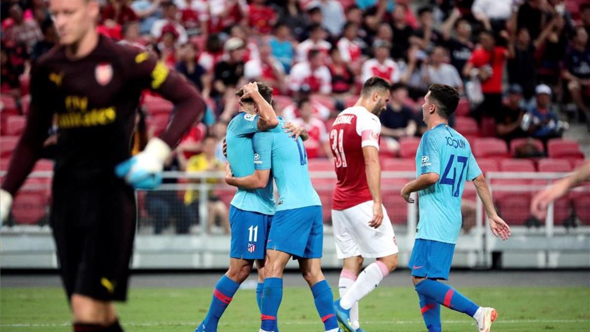 El Atlético se impuso al Arsenal en los penaltis