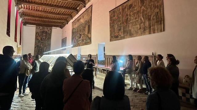 Primera visita guiada por la «HispanoLusa de Toro» | C. T.