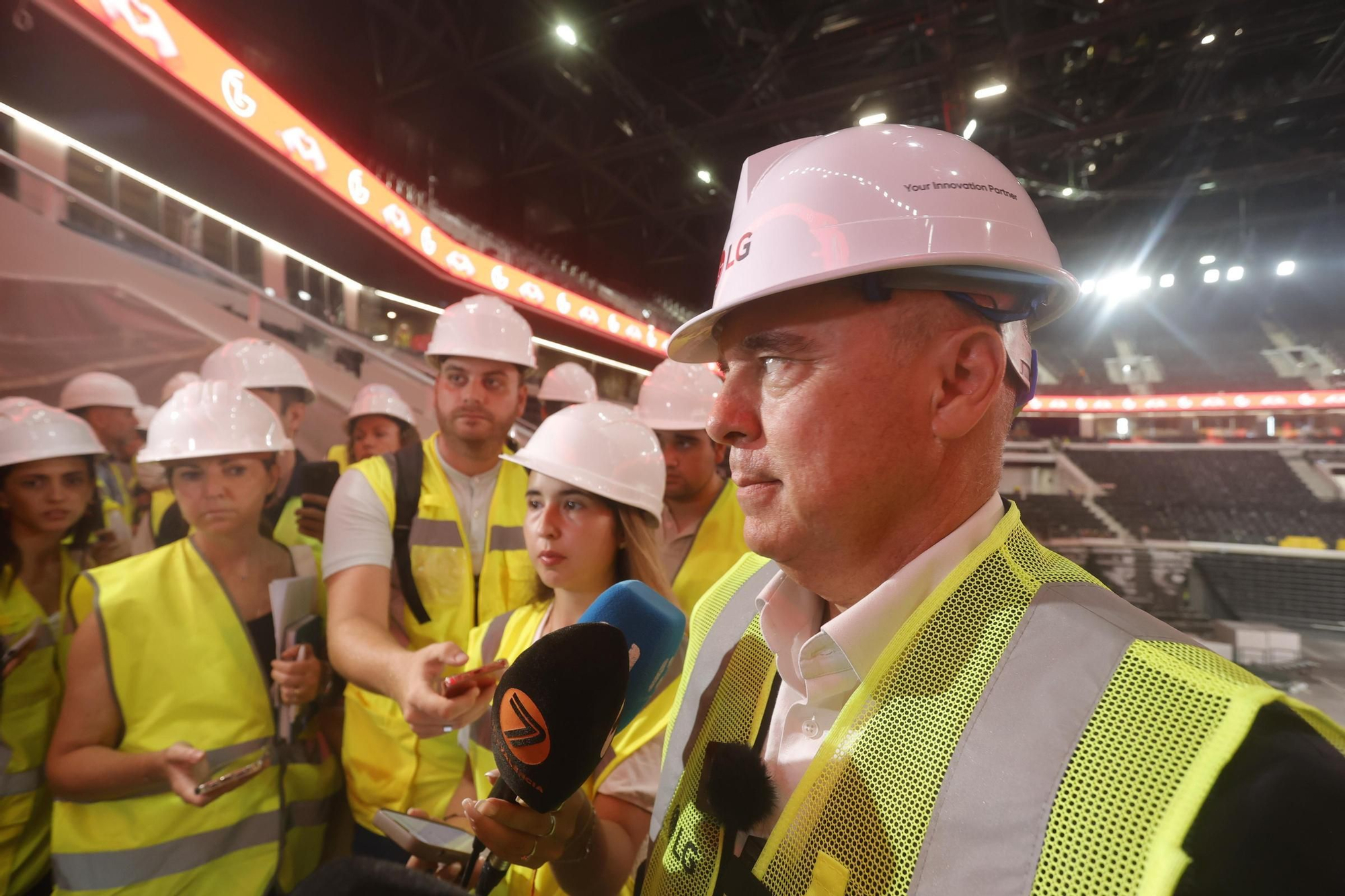 Obras del Roig Arena: Presentación del proyecto de innovación tecnológica