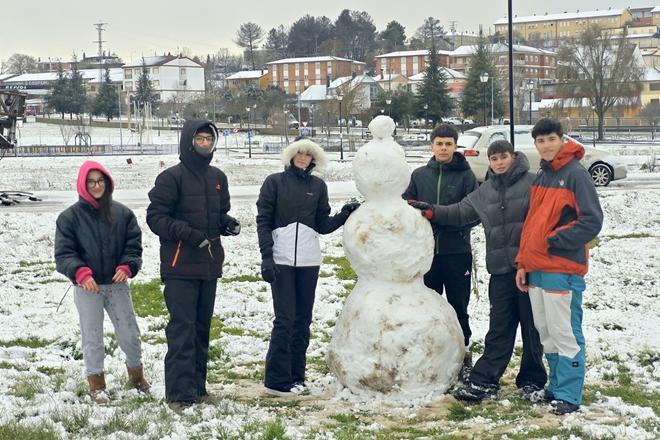 GALERÍA | La gran nevada llega también a la comarca de Aliste