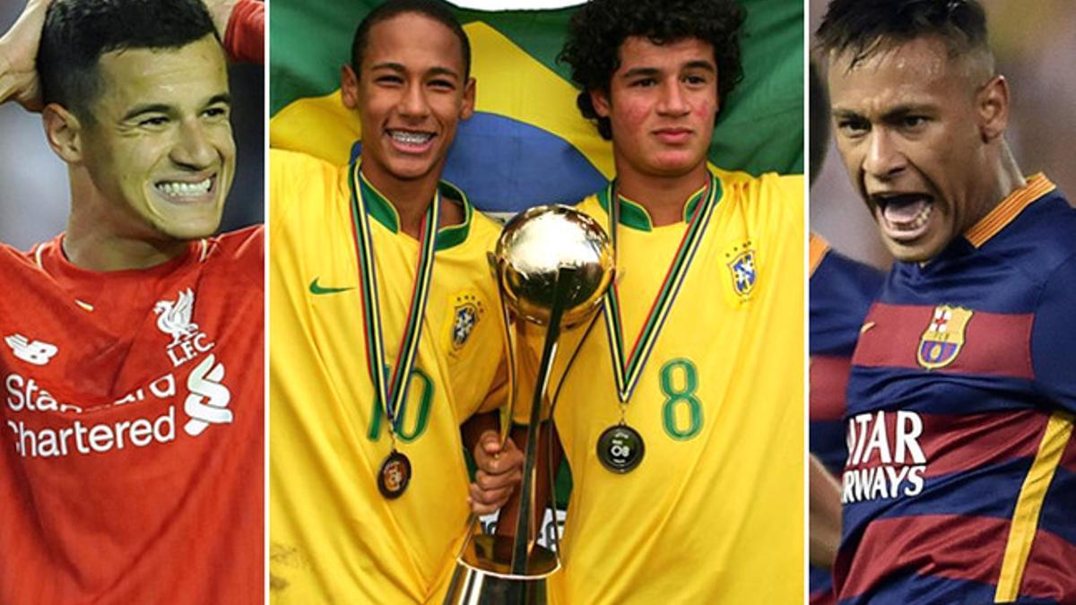 Neymar y Coutinho brillaron en el MIC de 2008