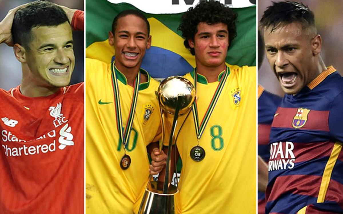 Neymar y Coutinho brillaron en el MIC de 2008