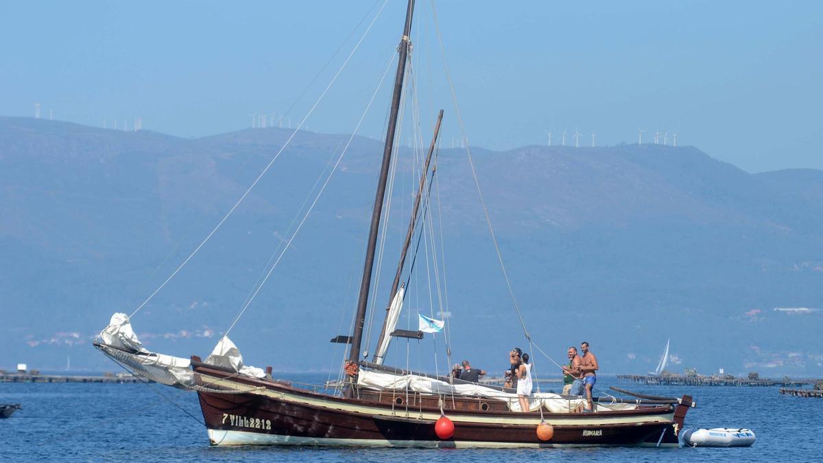El galeón «Komaira».