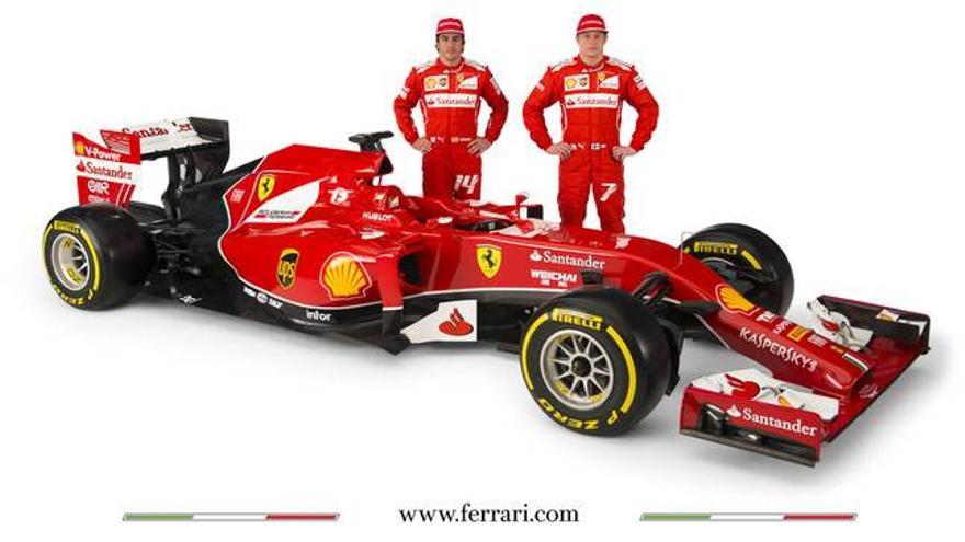 Ferrari presenta el F14T, el coche de Fernando Alonso y Kimi Raikkonen