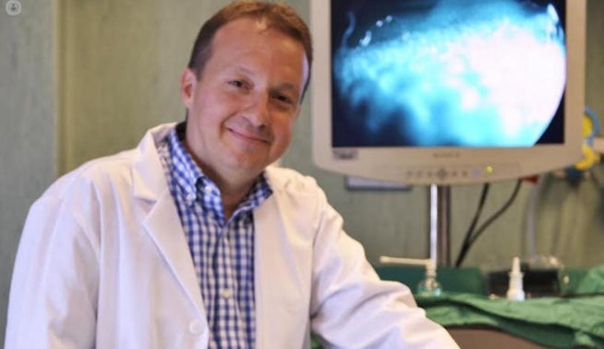 El especialista en Neumología Miguel Ponce.
