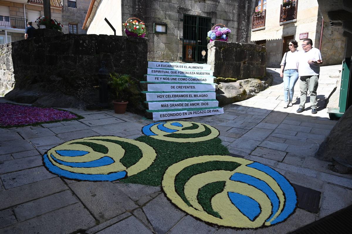 POIO.Alfombras florales del Corpus en Combarro POIO.Alfombras florales del Corpus en Combarro