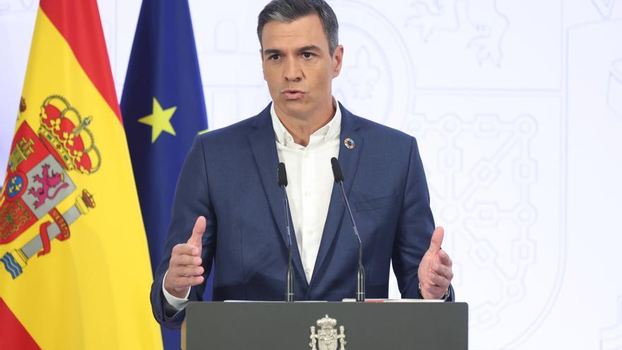 Rueda de prensa de Pedro Sánchez y el primer ministro de la República de Albania