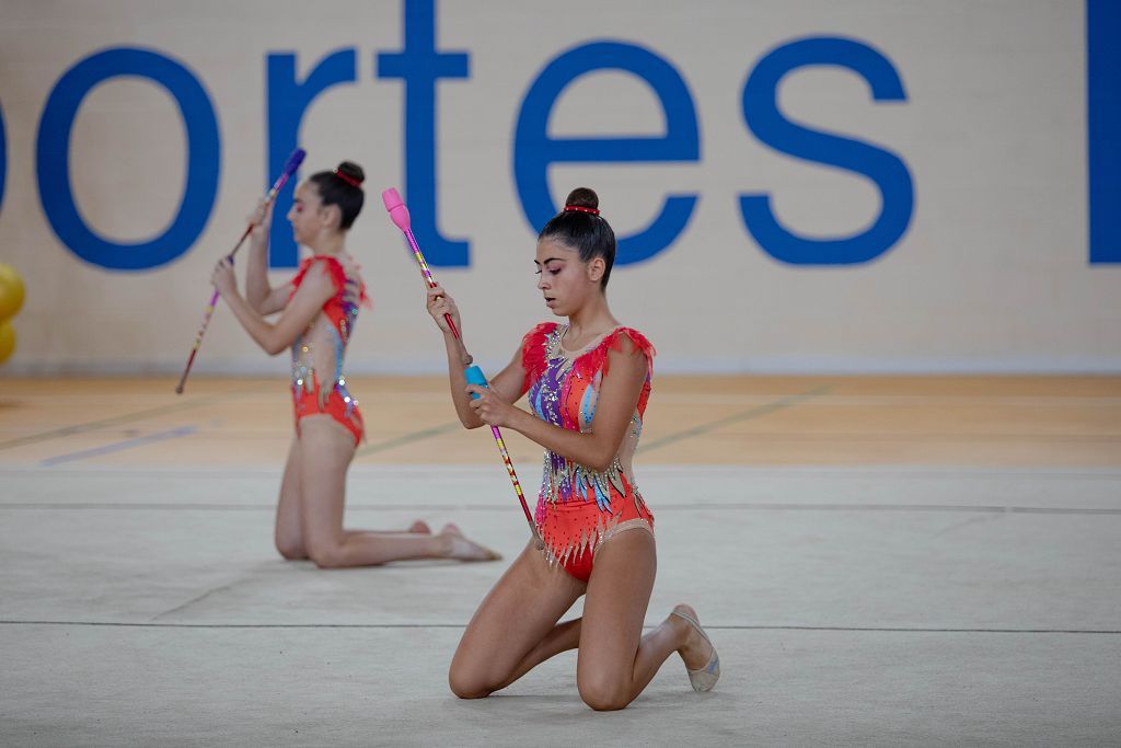 Campeonato regional de gimnasia rítmica en Los Alcázares