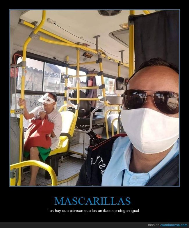 Algunos memes 'enmascarados'