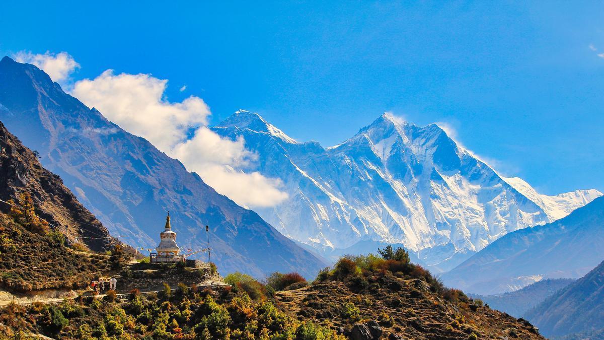 Vista del Everest desde Namche