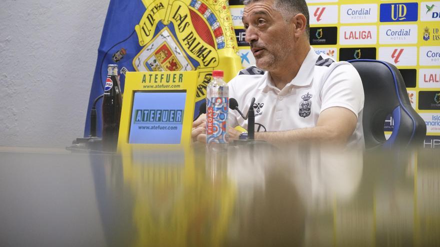 Rueda de prensa de Pimienta antes del duelo ante el Real Madrid