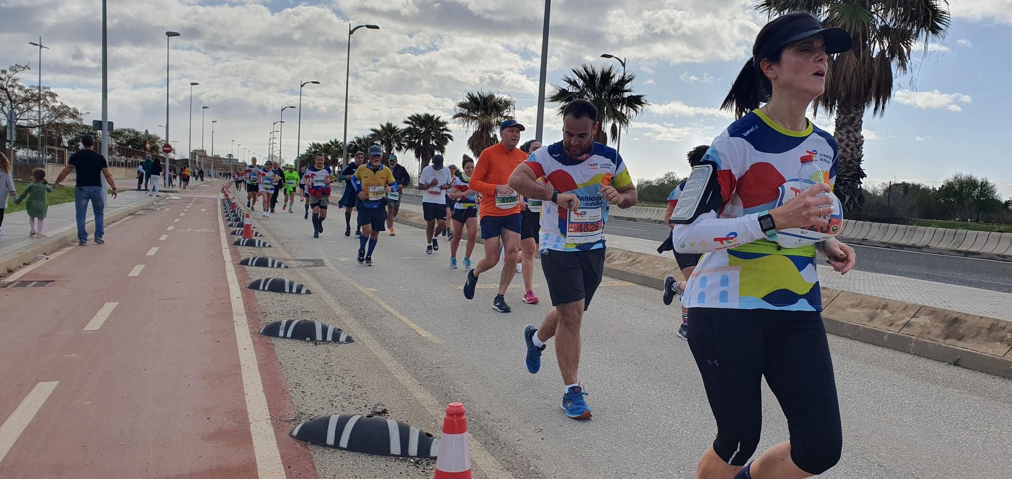 Búscate en la XXXIII Media Maratón que se ha celebrado en Málaga en la mañana de este domingo 10 de marzo de 2024 