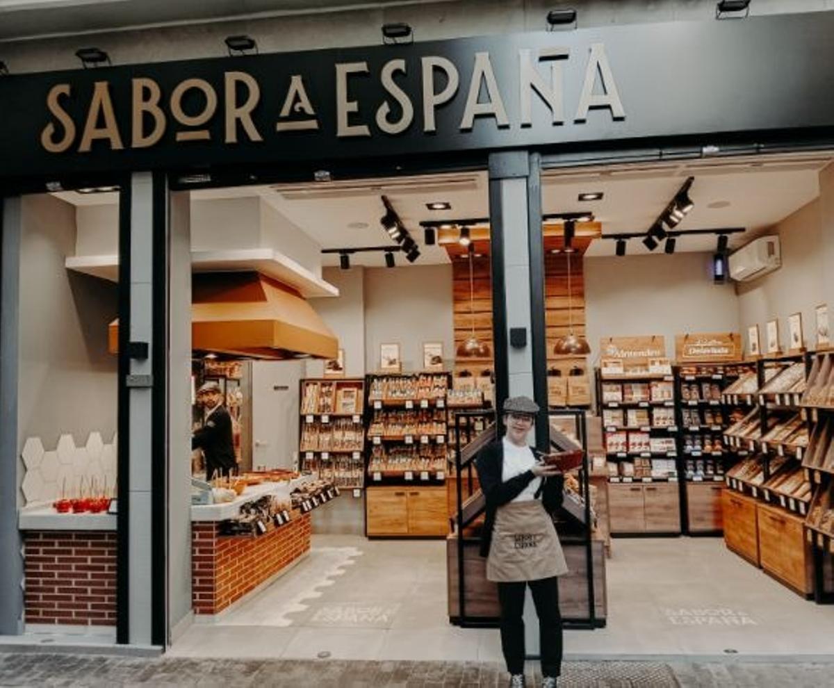 Una tienda de Sabor a España.