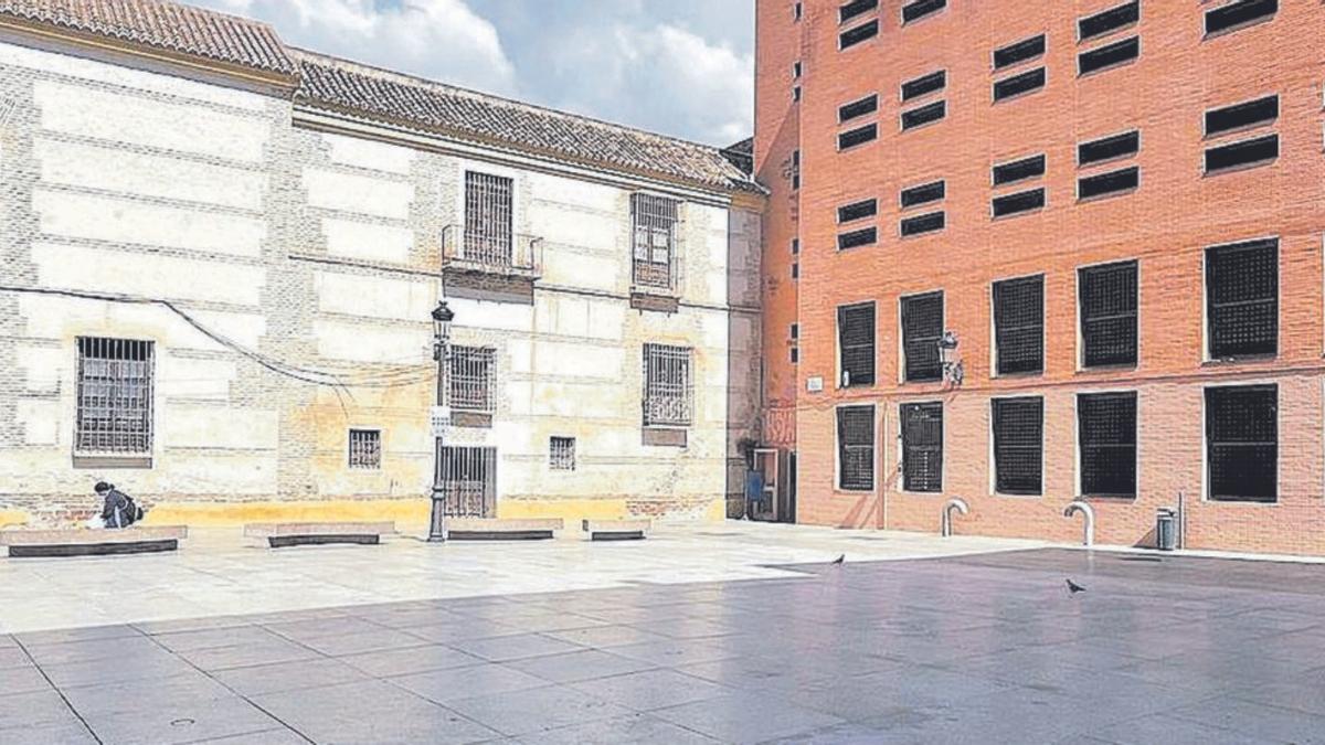 Plaza de las Cofradías ahora.