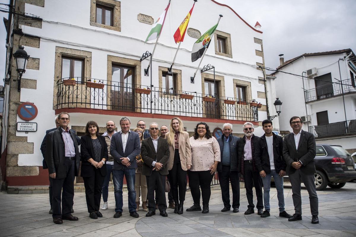 Así fue el acto de reconocimiento de fronteras entre municipios de España y Portugal Así fue el acto de reconocimiento de fronteras entre municipios de España y Portugal