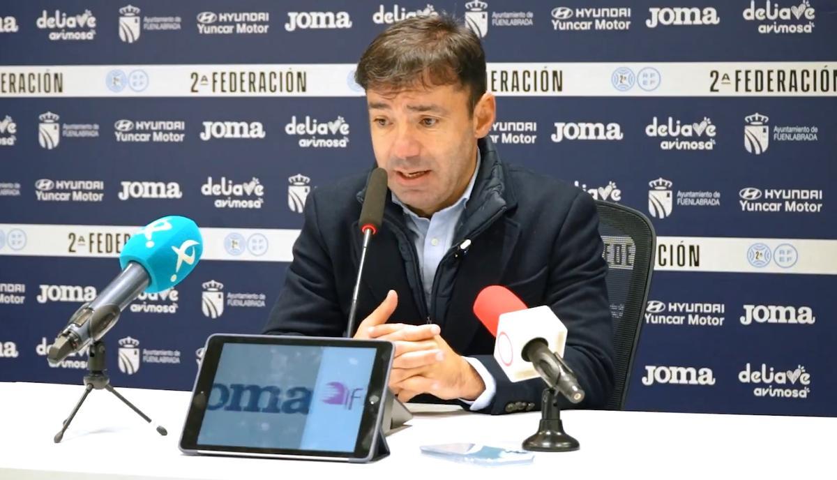 Rai Rosa tras el triunfo del Coria en Fuenlabrada.