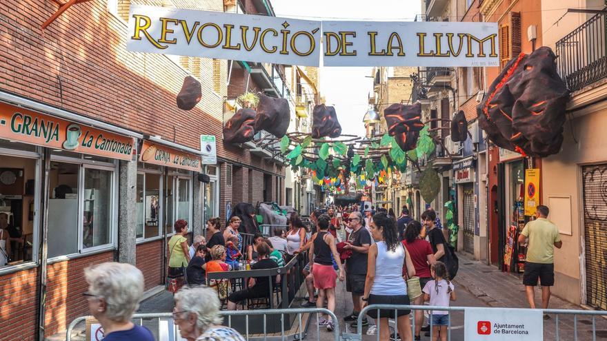 Así se han vivido las fiestas de Sants, en Barcelona