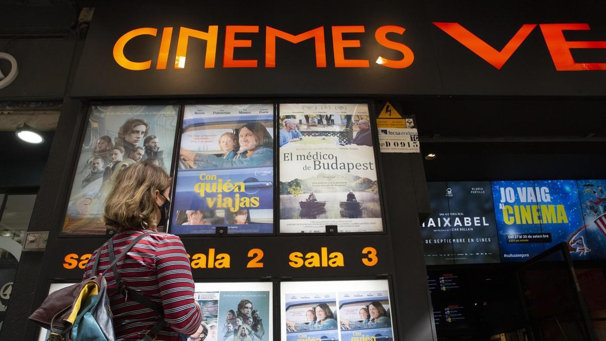 Cines Verdi de Gràcia, en Barcelona, en una imagen de 2021