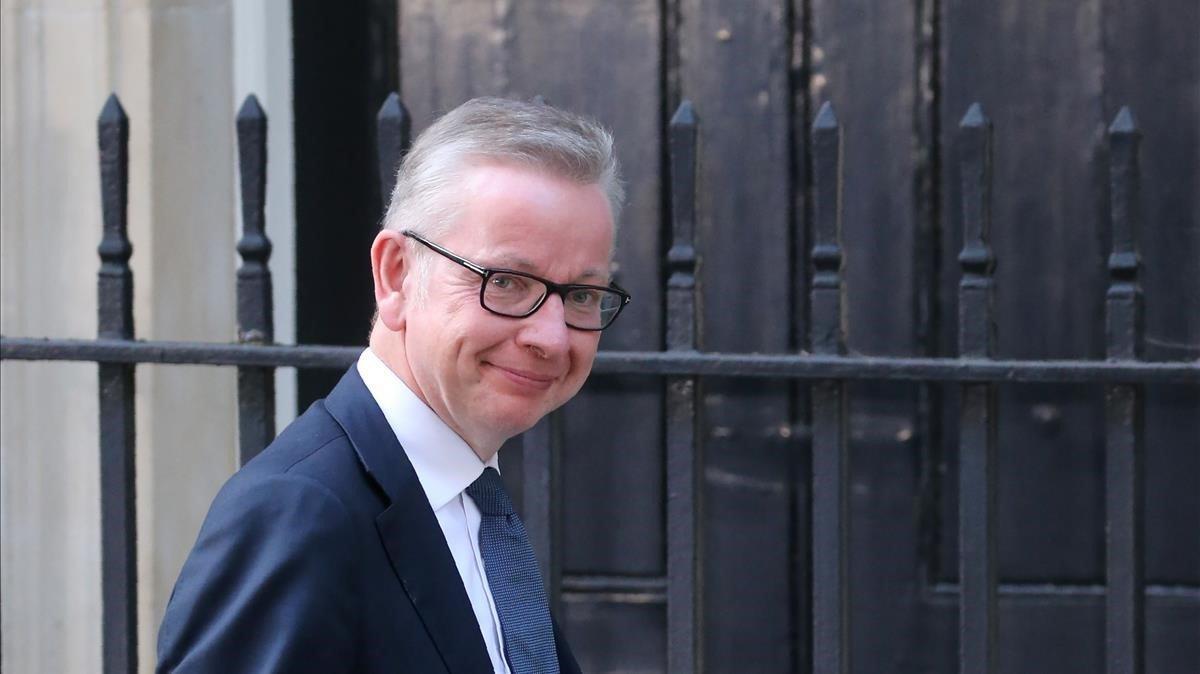 zentauroepp49199997 conservative party politician michael gove arrives at 10 dow190725153453