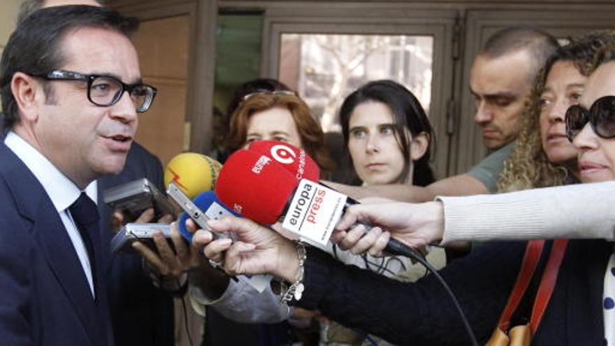 Farré, a su entrada a la Audiencia Nacional.