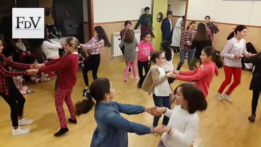 Ensayo de "Sonrisas y lágrimas" en Vigo