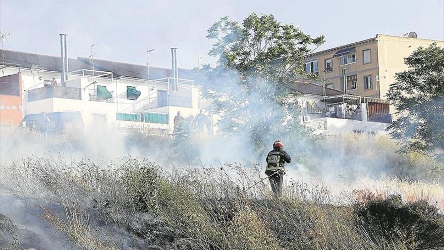 Los bomberos sofocan un incendio en El Madroño+