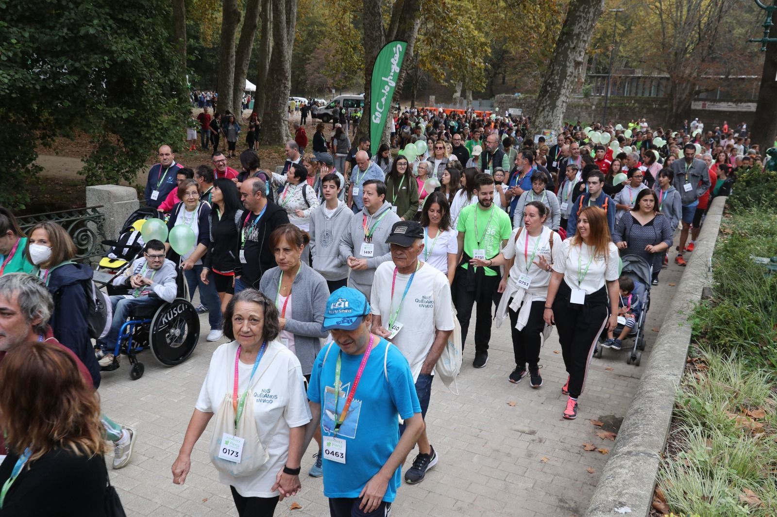 Vigo marcha en favor de Aspanaex