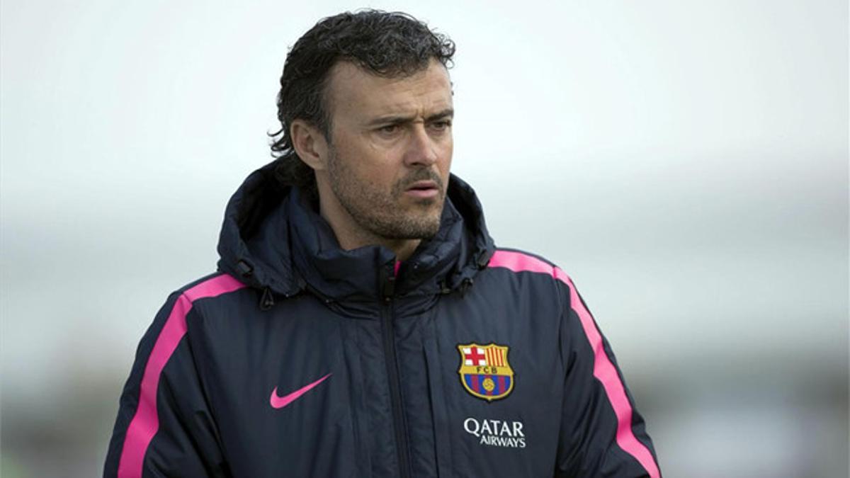 Luis Enrique ha llevado al Barça al liderato de la Liga