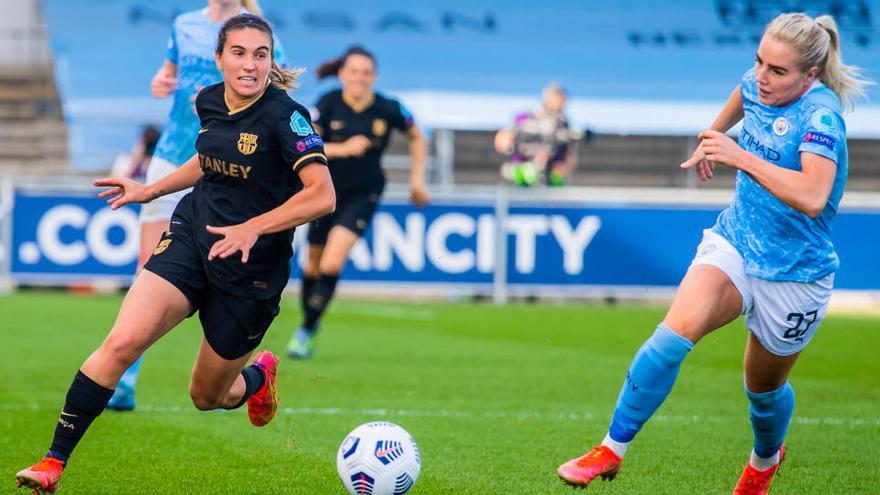 Dolça derrota del Barça femení que certifica l&#039;accés a semifinals (2-1)