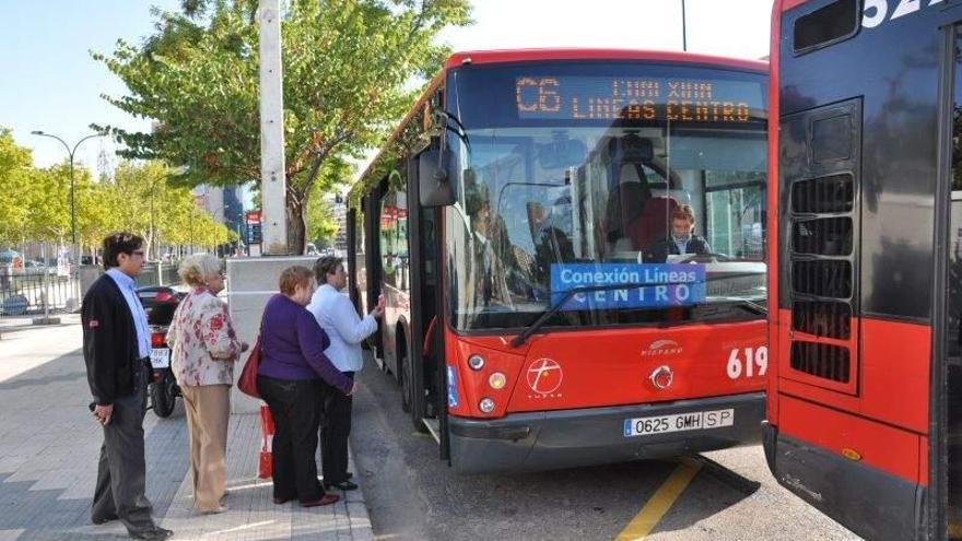 Los viajeros del bus urbano crecieron en mayo un 1,3 % en Aragón