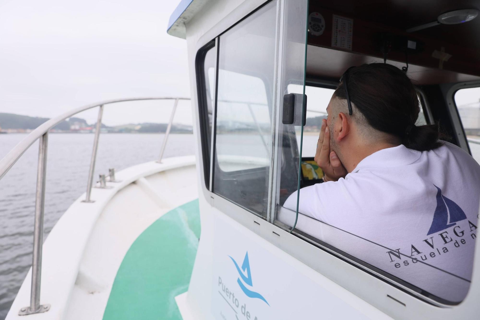 Regresan los paseos en lancha por la ría de Avilés: y hay novedades