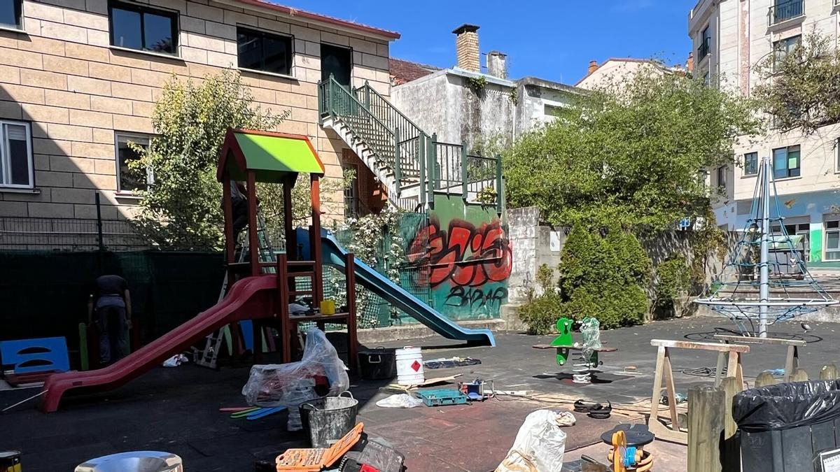 Parque infantil de A Palma.