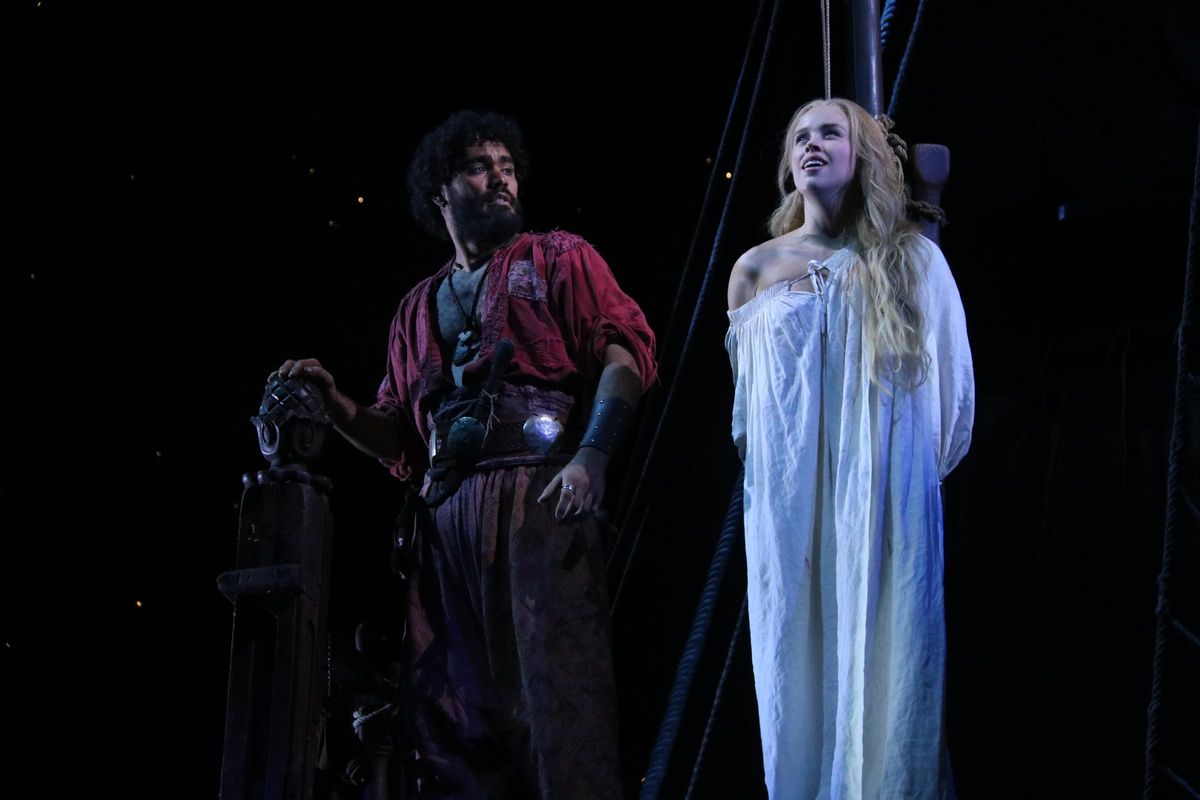 Una imatge de la quarta reposició del musical 'Mar i Cel' de Dagoll Dagom al Teatre Victòria de Barcelona.