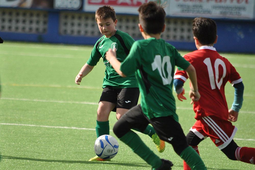 Fútbol base del fin de semana