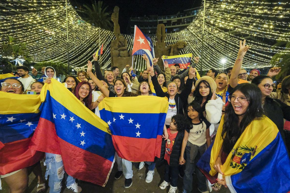 Concentración de venezolanos, una de las nacionalidades que tendrá más beneficiarios.
