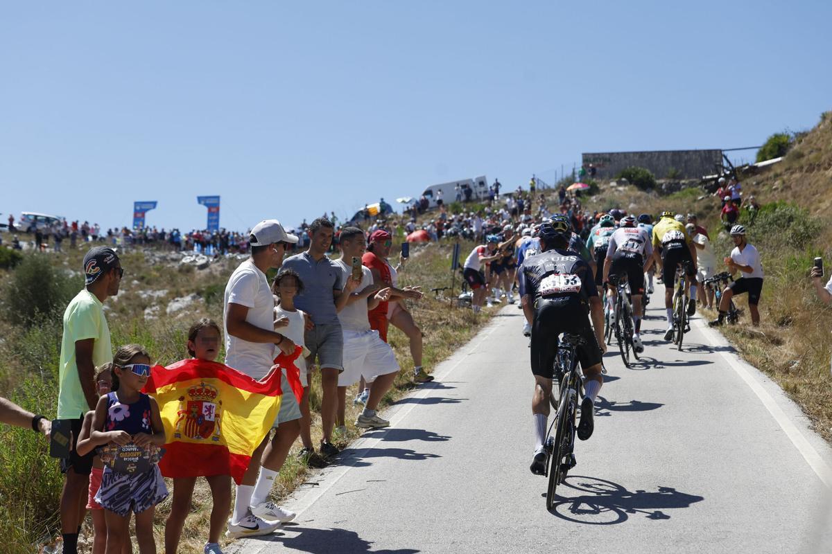 La etapa 9 de la Vuelta a España, en imágenes.