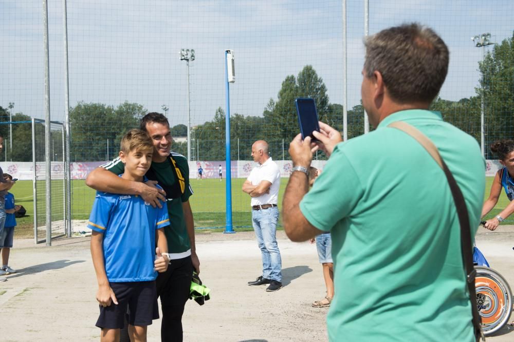 Entrenamiento del Real Oviedo