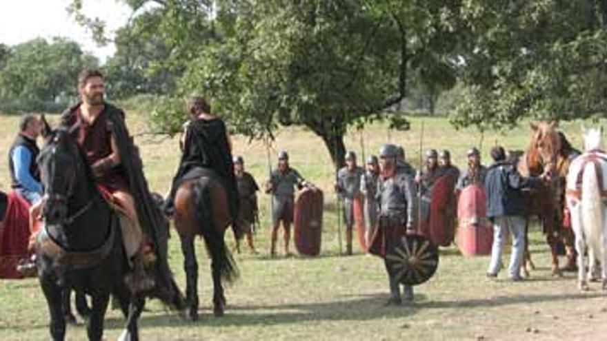 El próximo lunes se estrena la serie Hispania, cuyos exteriores están siendo rodados en La Vera