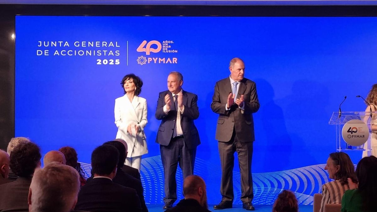 Por la izquierda, Almudena López del Pozo, Jordi Hereu y Álvaro Platero, hoy en Madrid