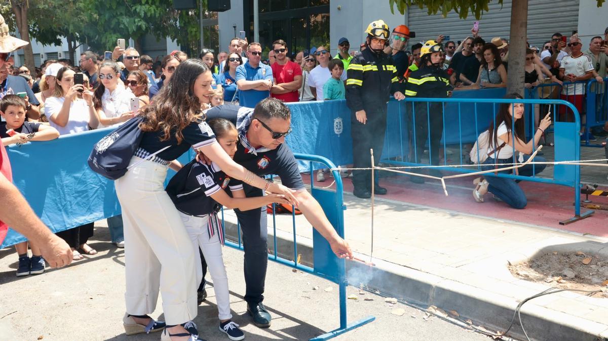 La mascletà a cargo de la pirotecnia Alto Palancia de este domingo, en imágenes