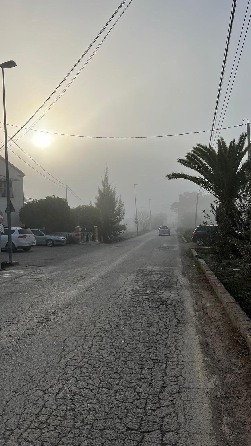 Camino de Villaespesa, en la diputación lorquina de Tercia.