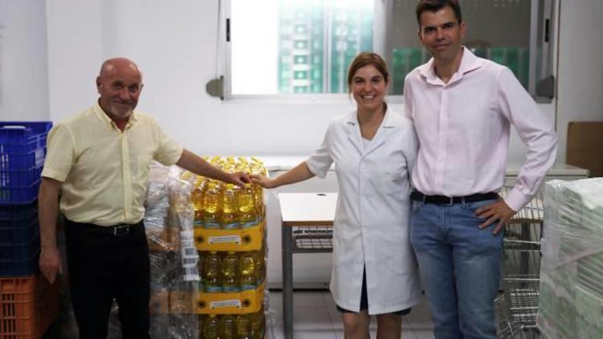 Caixa Rural dona 6.600 Kg de comida al Punto de Alimentos