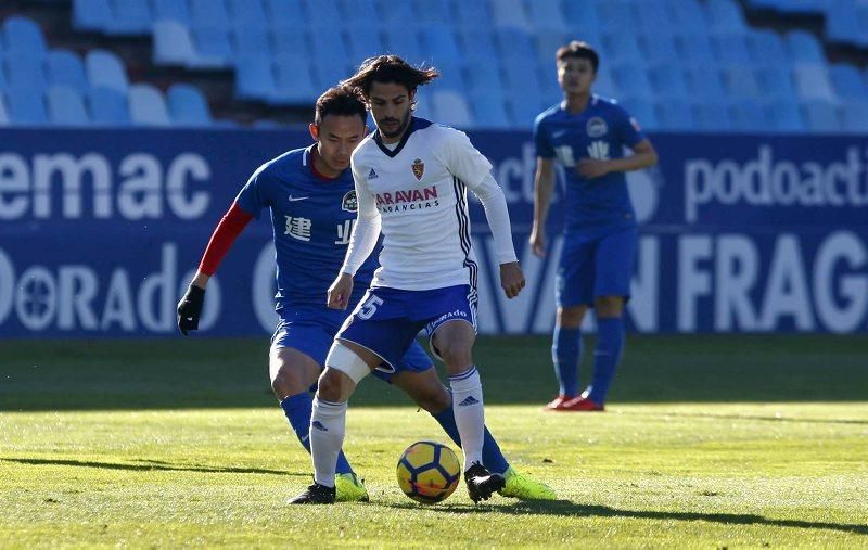 Partido amistoso del Real Zaragoza  con el Henan Jianye chino (2-2)