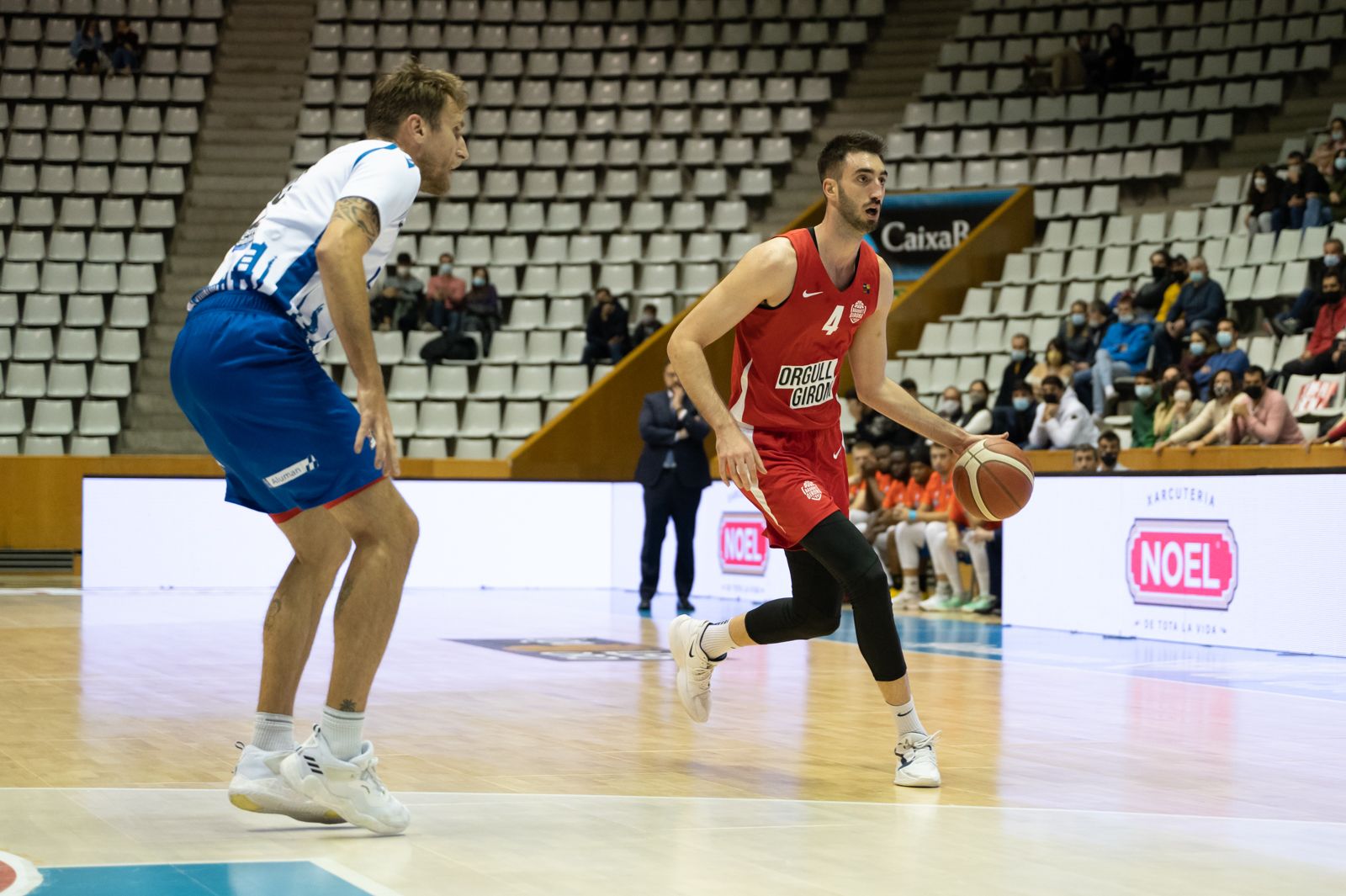 El Bàsquet Girona no aixeca cap i suma la sisena desfeta seguida (68-80)