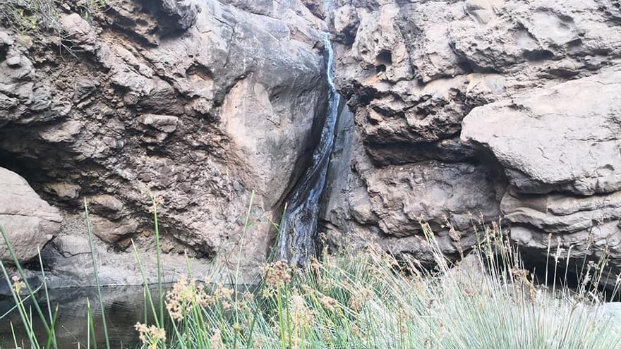 Así está el Charco Azul de Agaete