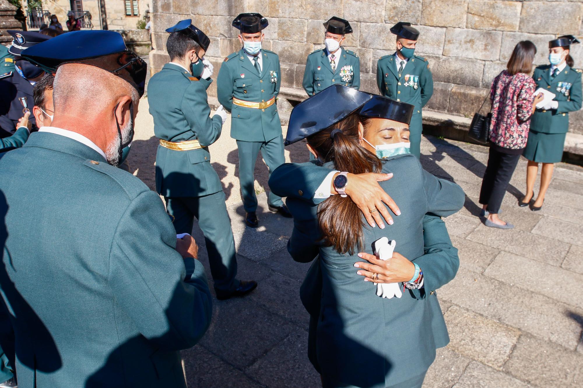 La Guardia Civil de Cambados rinde homenaje a su patrona